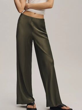 BNWT The Tilda Pull-On Wide-Leg Pants